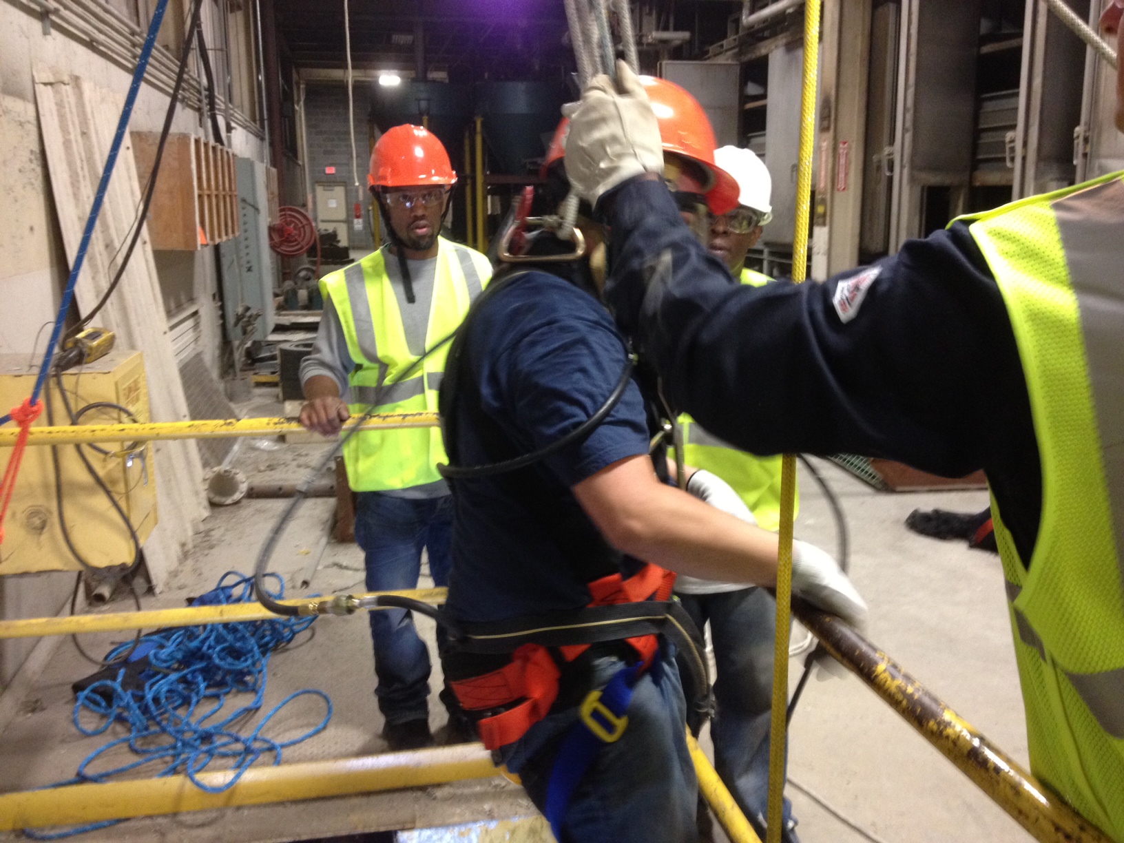 Soundview Paper Confined Space Training | Industrial Safety LLC